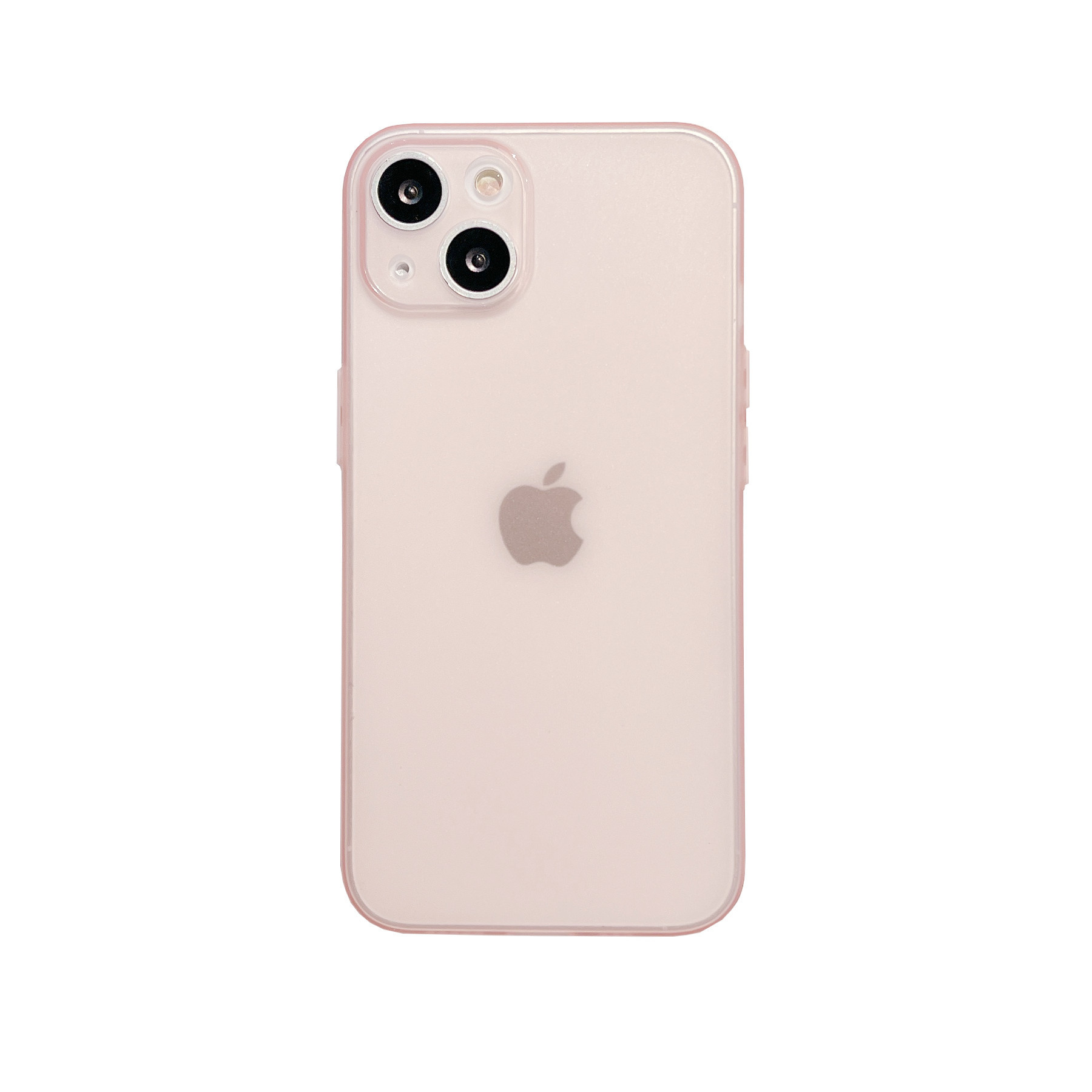 适用iPhone17Pro超薄磨砂手机壳金色苹果15散热精孔14肤感保护套