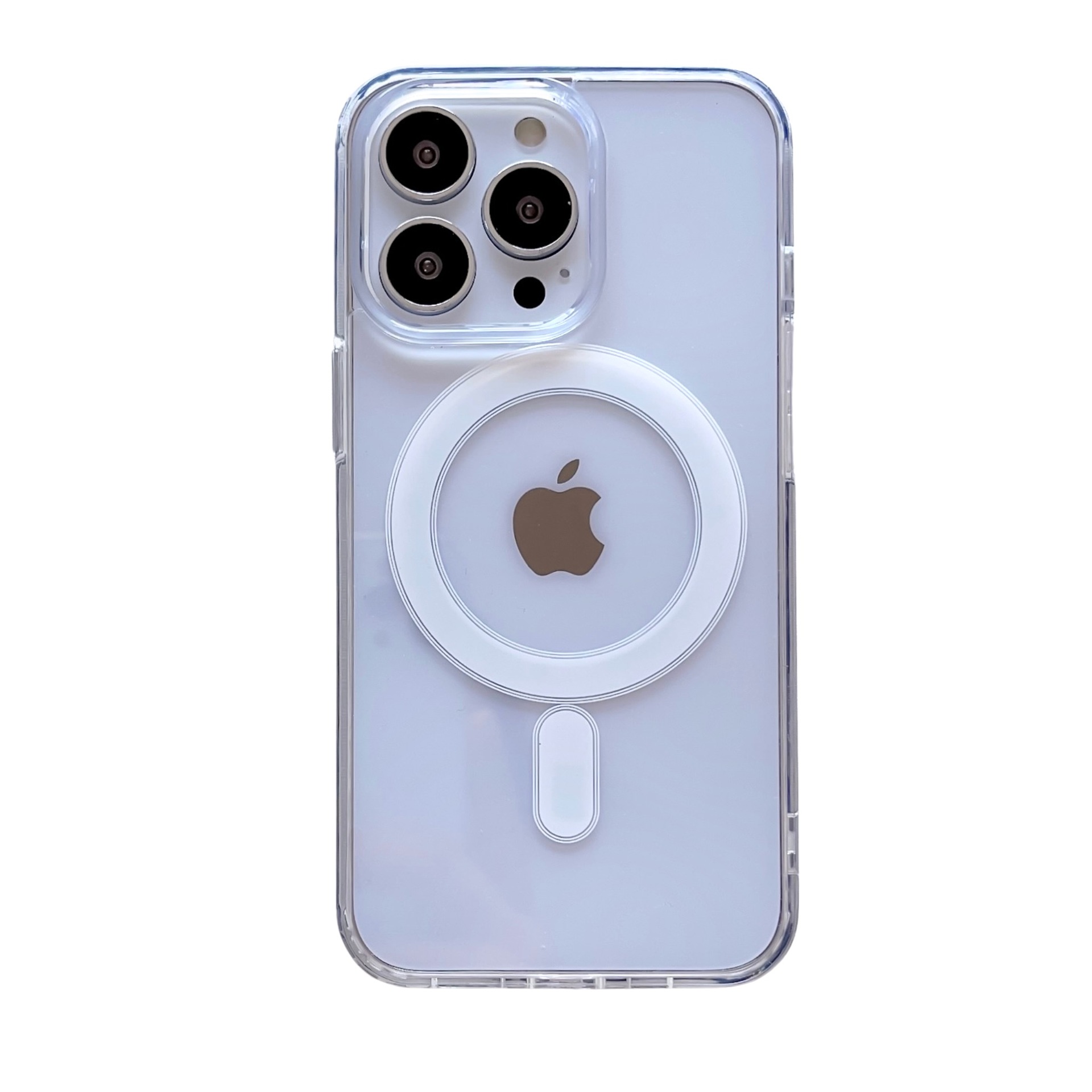 iPhone17适用苹果16pro亚克力透明磁吸手机壳15跨境17E防摔爆款