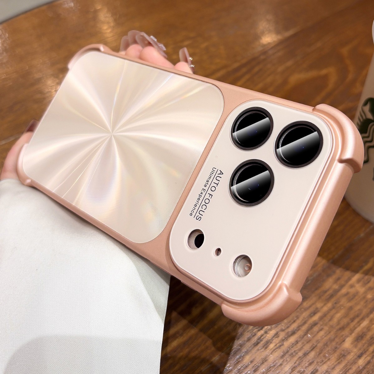 四角气囊防摔适用苹果17promax手机壳iPhone17软硅胶边1CD纹新款